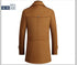 Elegant Men's Winter Cashmere Wool Blend Overcoats & Trench Coats for Business Casual Style - Stylish Outerwear Essentials